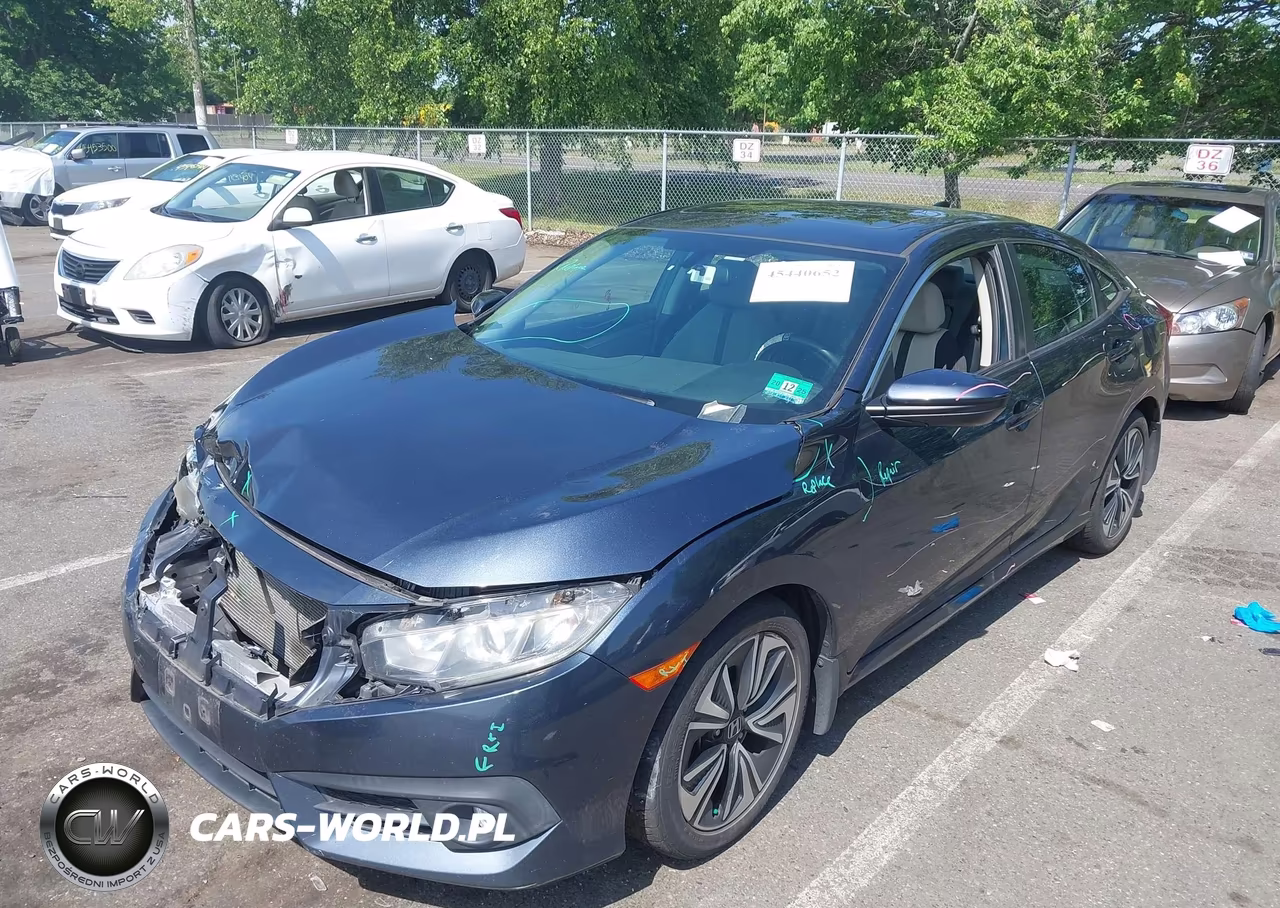 2017 Honda Civic Ex-T VIN:19XFC1F3XHE203800 - 2