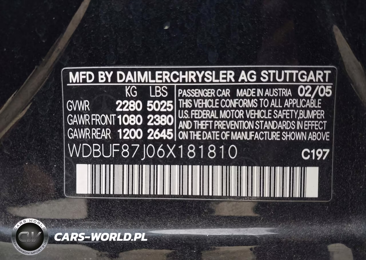 2006 Mercedes-Benz E 350 4Matic VIN:WDBUF87J06X181810 - 9