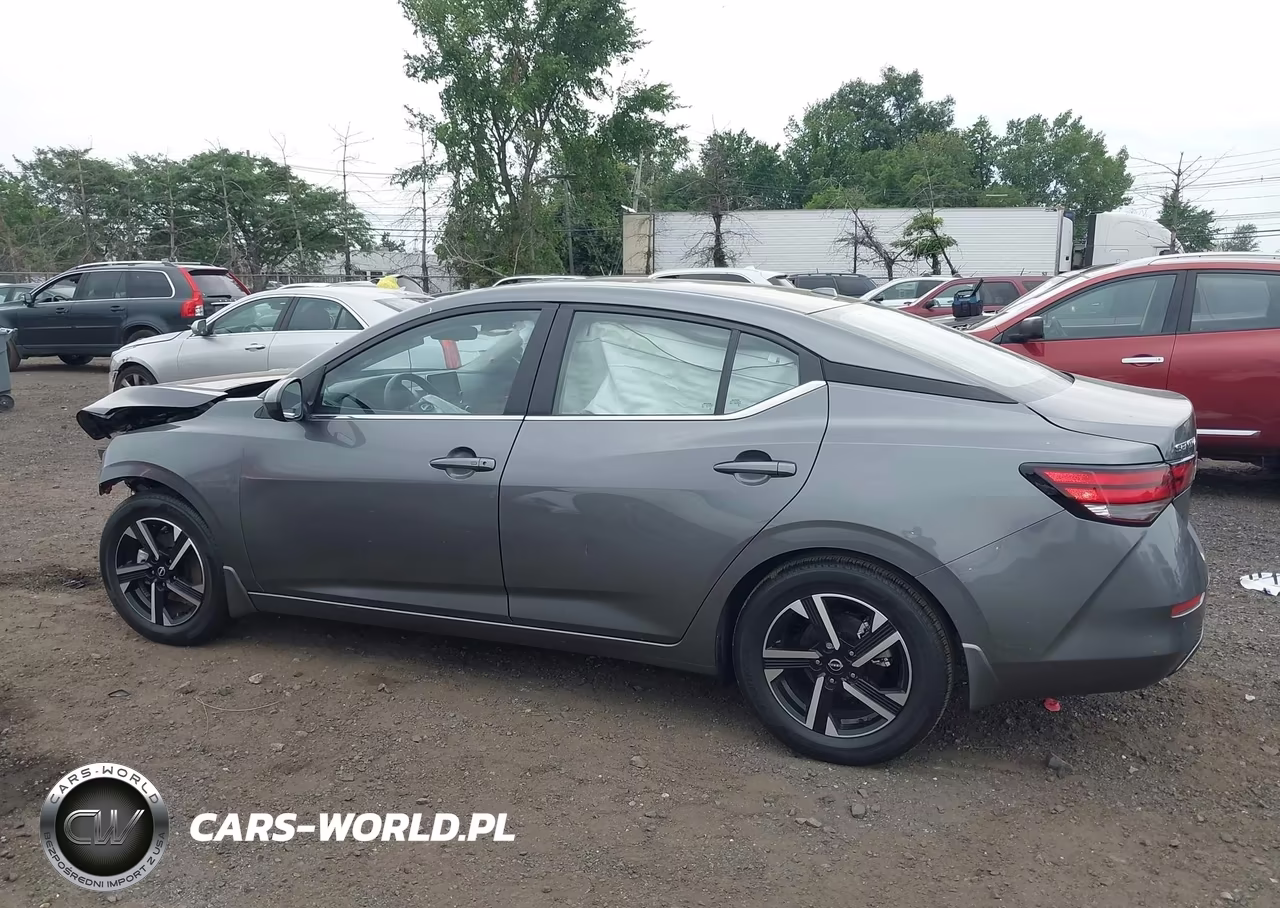 2025 Nissan Sentra Sv VIN:3N1AB8CV0SY337574 - 14