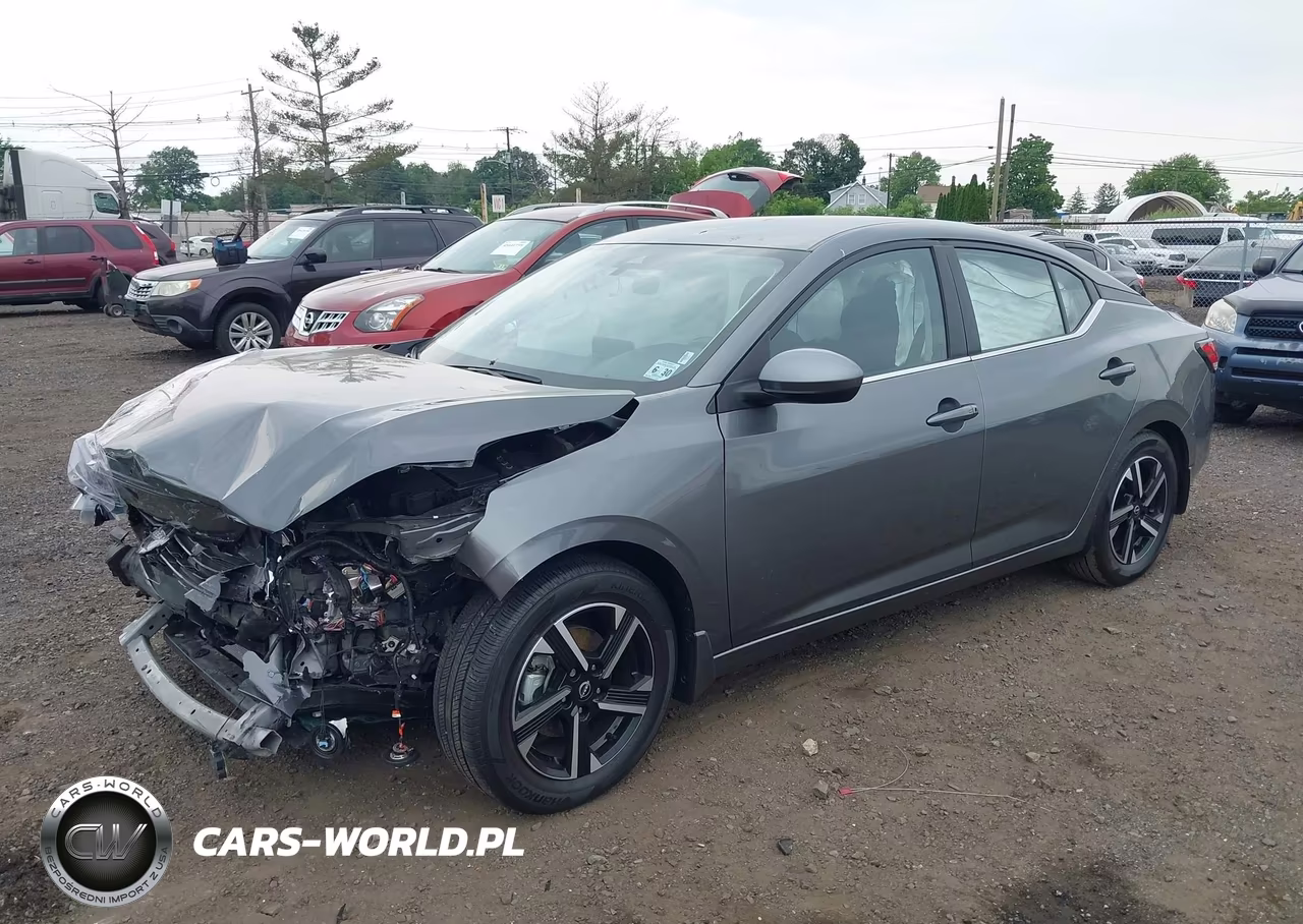 2025 Nissan Sentra Sv VIN:3N1AB8CV0SY337574 - 2