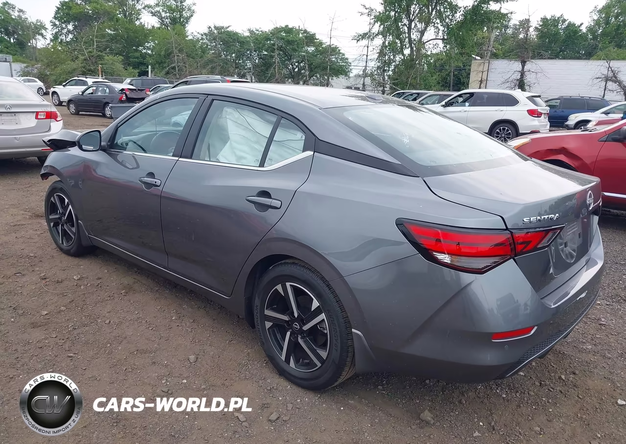 2025 Nissan Sentra Sv VIN:3N1AB8CV0SY337574 - 3