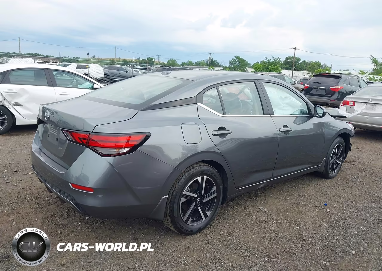 2025 Nissan Sentra Sv VIN:3N1AB8CV0SY337574 - 4