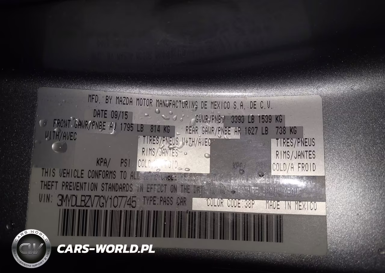 2016 Scion Ia VIN:3MYDLBZV7GY107745 - 9