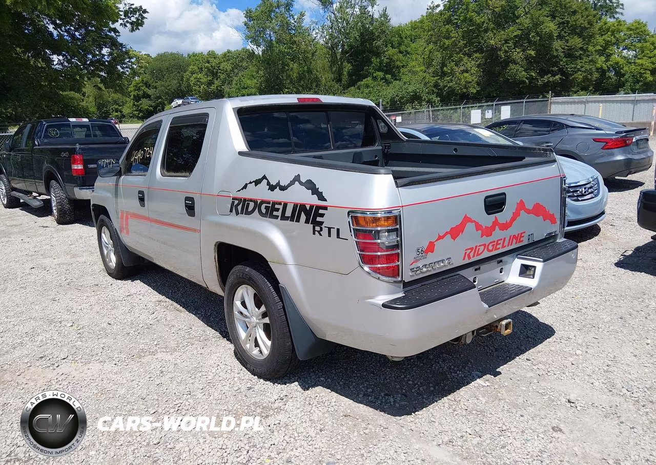 2006 Honda Ridgeline Rt VIN:2HJYK16226H536640 - 3