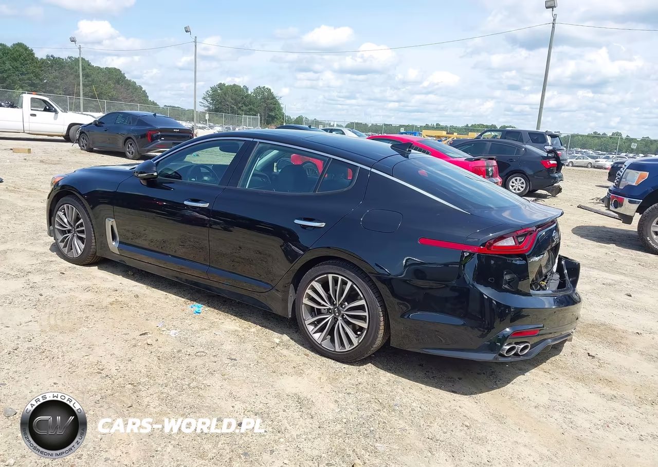 2018 Kia Stinger Premium VIN:KNAE25LA5J6012190 - 3