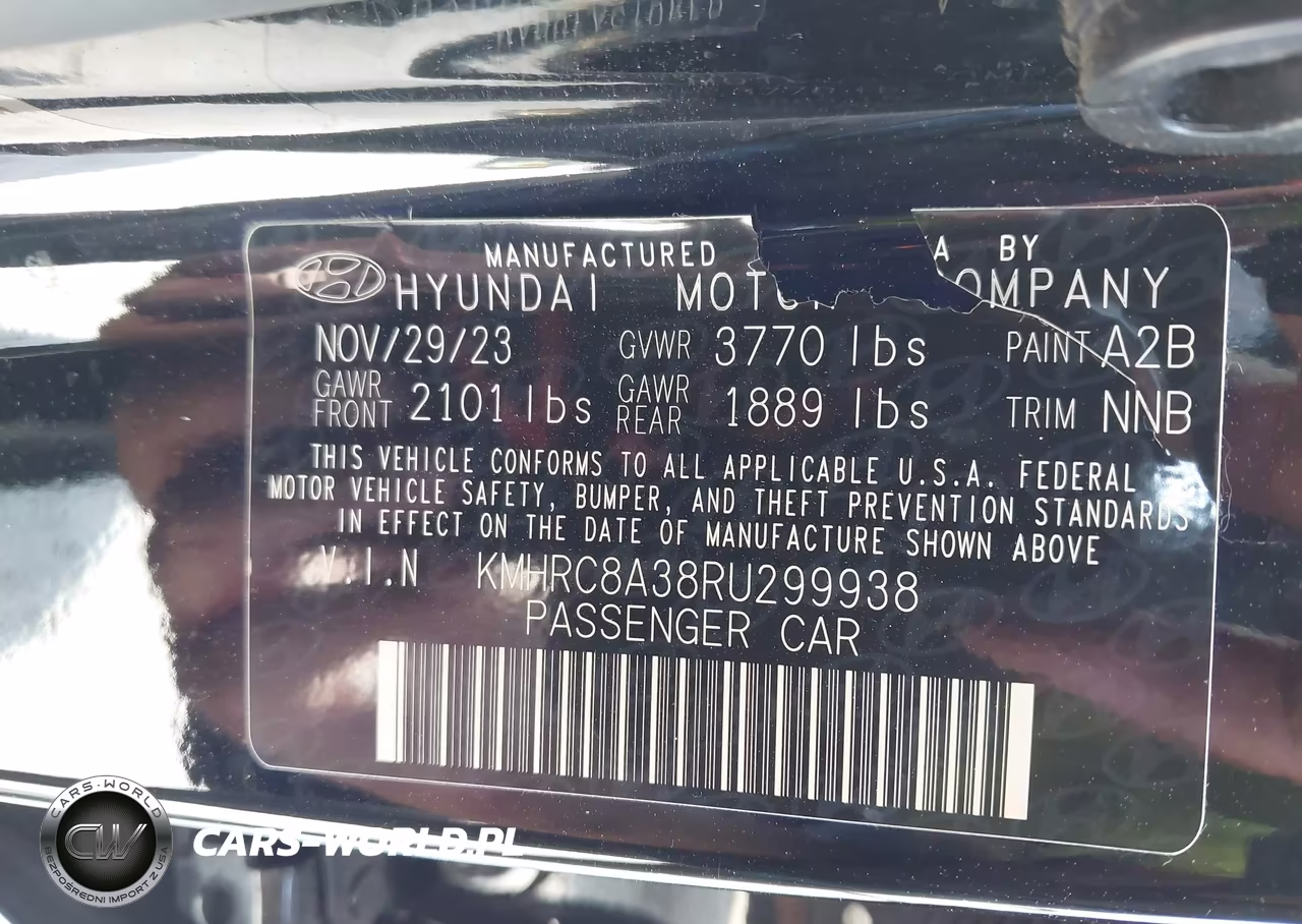 2024 Hyundai Venue Sel VIN:KMHRC8A38RU299938 - 9