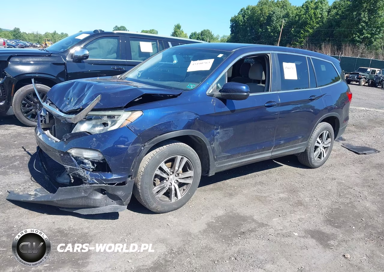 2016 Honda Pilot Ex VIN:5FNYF6H35GB065392 - 2