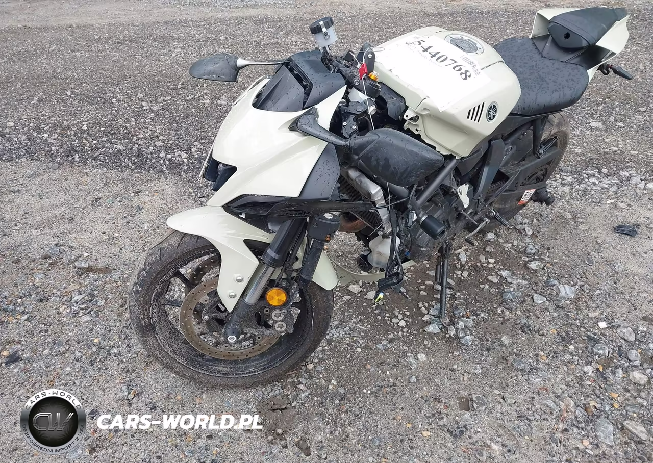 2022 Yamaha Yzfr7 VIN:JYARM38E5NA001400 - 2