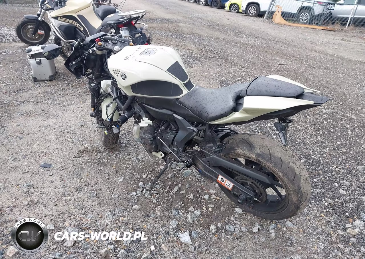 2022 Yamaha Yzfr7 VIN:JYARM38E5NA001400 - 3