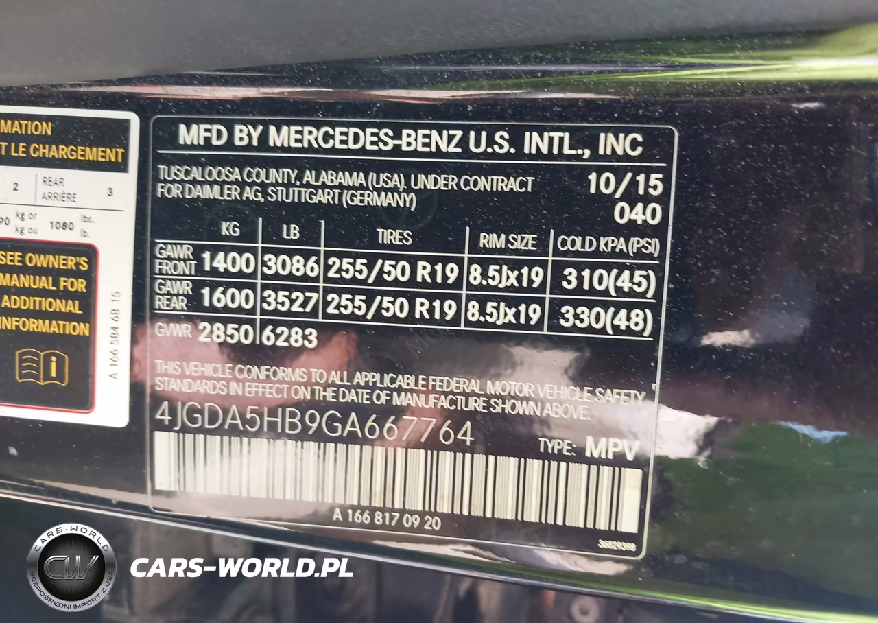 2016 Mercedes-Benz Gle 350 4Matic VIN:4JGDA5HB9GA667764 - 9