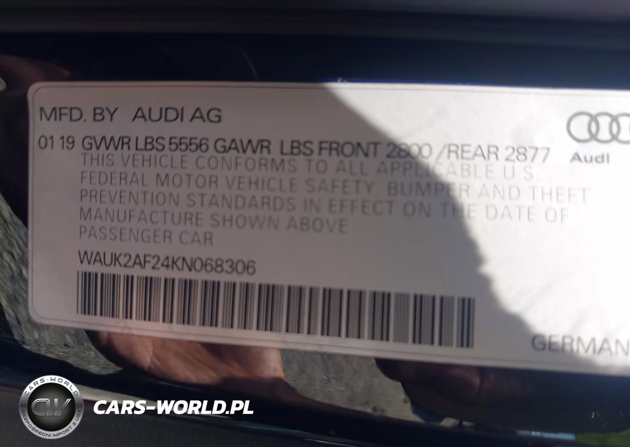 2019 Audi A6 55 Premium VIN:WAUK2AF24KN068306 - 9