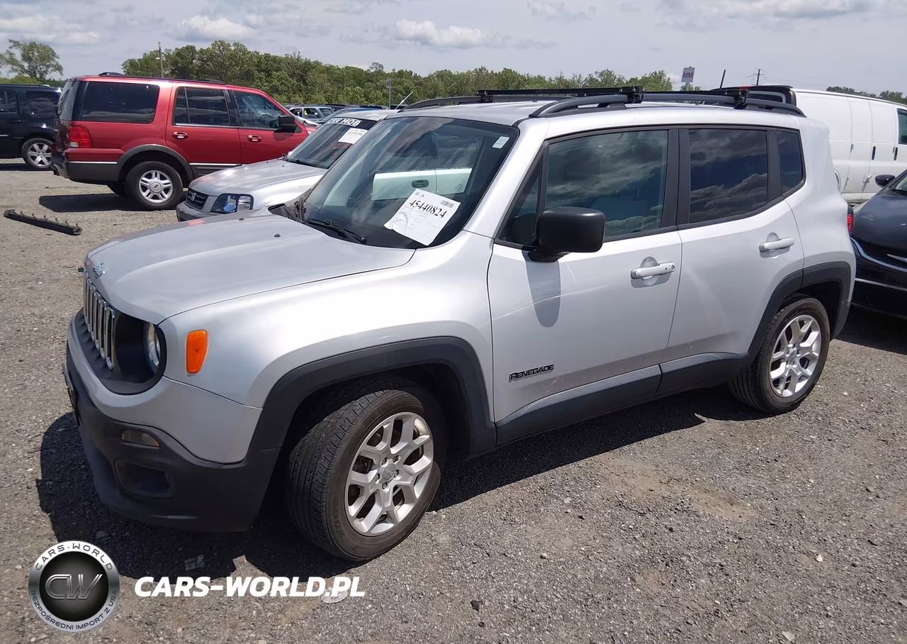 2018 Jeep Renegade Latitude Fwd VIN:ZACCJABB7JPH23872 - 2