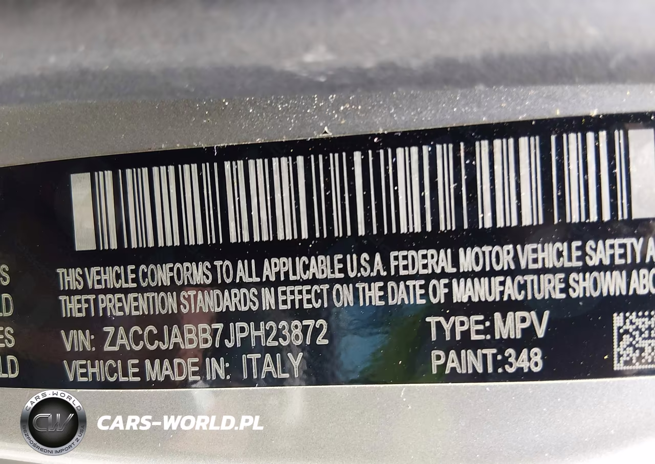 2018 Jeep Renegade Latitude Fwd VIN:ZACCJABB7JPH23872 - 9