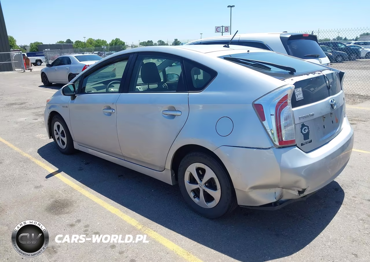 2012 Toyota Prius Two VIN:JTDKN3DUXC5537863 - 3