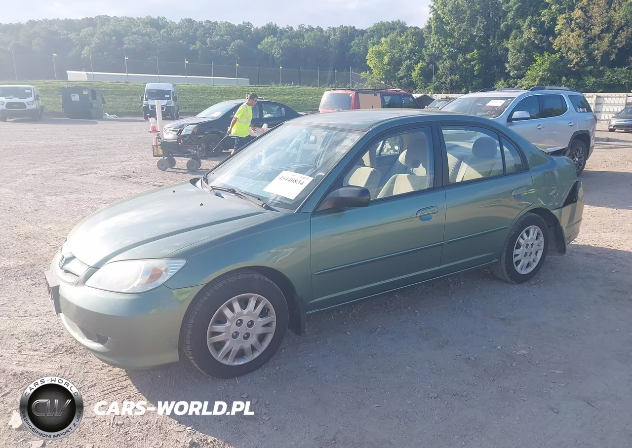 2004 Honda Civic Lx VIN:2HGES16514H634560 - 2