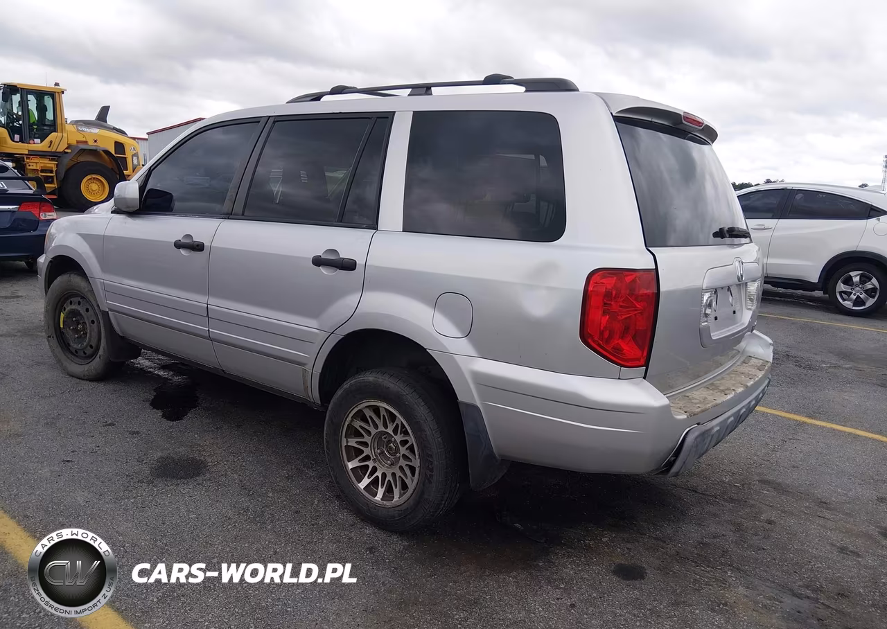 2005 Honda Pilot Ex-L VIN:5FNYF18655B011293 - 3