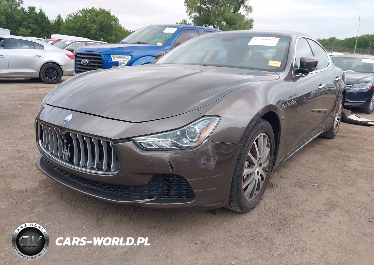 2014 Maserati Ghibli S Q4 VIN:ZAM57RTA5E1101042 - 2
