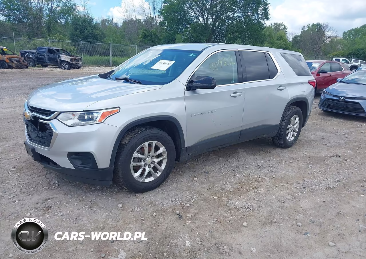 2020 Chevrolet Traverse Awd Ls VIN:1GNEVFKW0LJ147680 - 2
