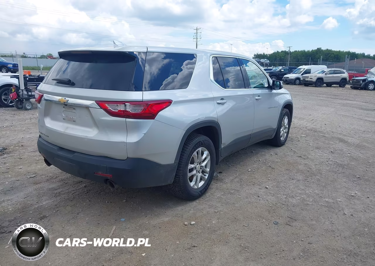 2020 Chevrolet Traverse Awd Ls VIN:1GNEVFKW0LJ147680 - 4