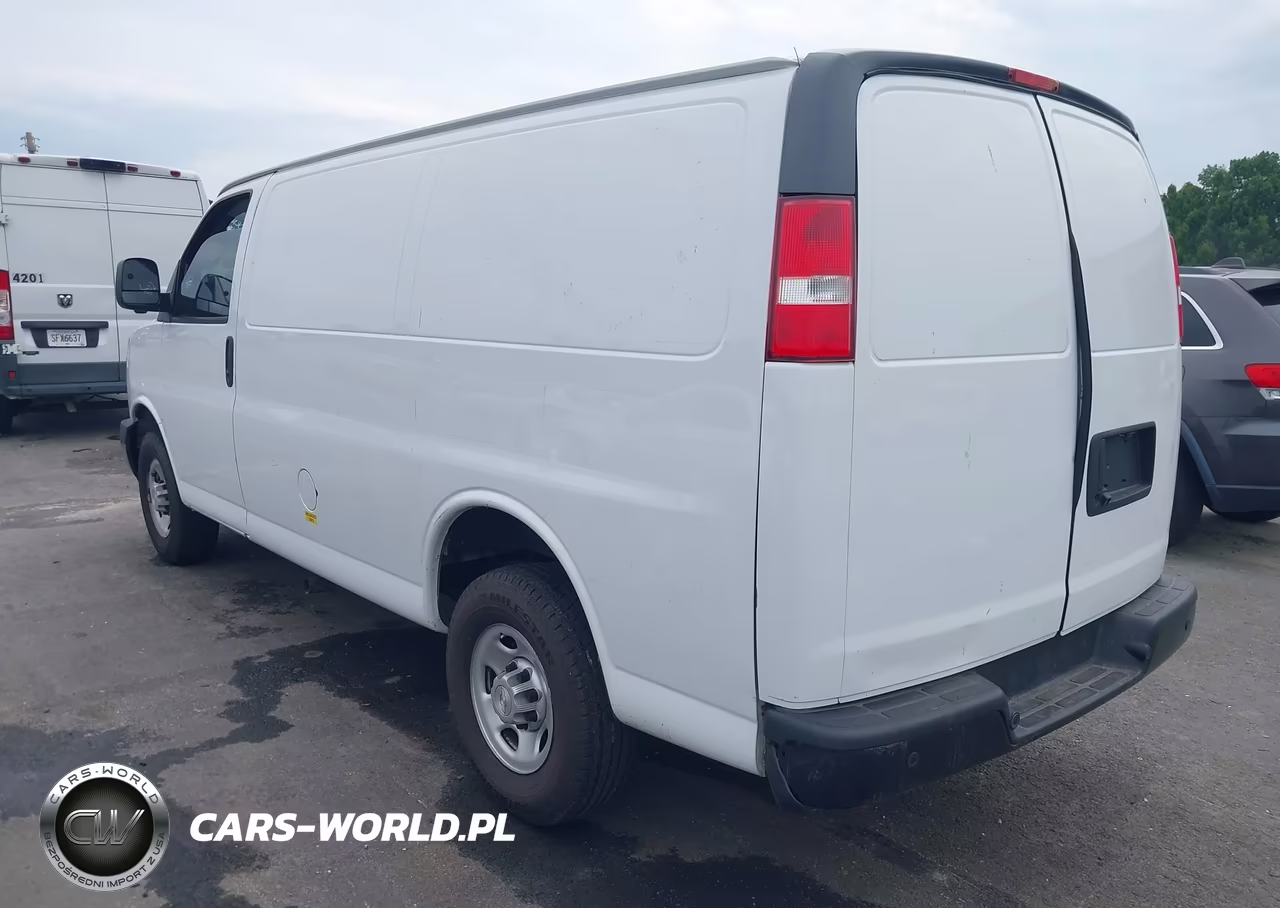 2021 Chevrolet Express Cargo Rwd 3500 Regular Wheelbase Wt VIN:1GCZGGF72M1157397 - 3