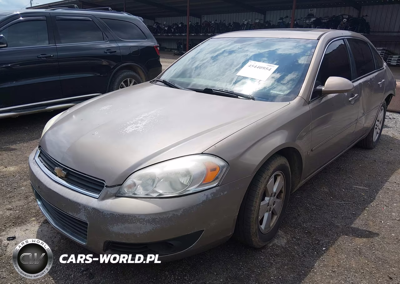 2007 Chevrolet Impala 3.9L Lt VIN:2G1WC58R379237401 - 2