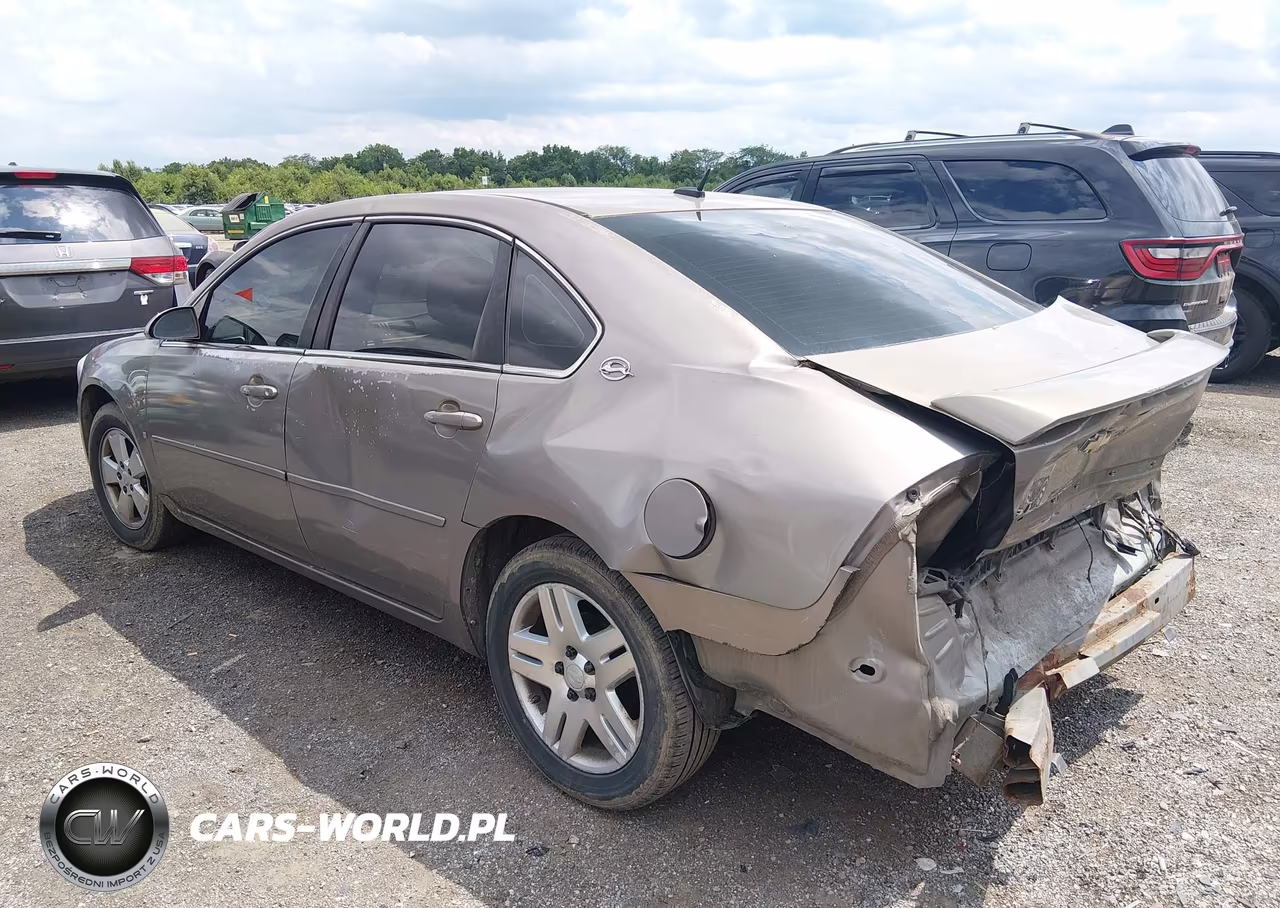 2007 Chevrolet Impala 3.9L Lt VIN:2G1WC58R379237401 - 3