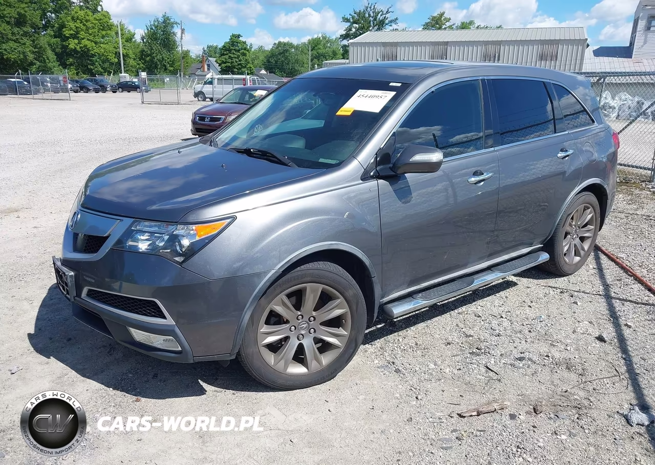 2010 Acura Mdx Advance Package VIN:2HNYD2H71AH502060 - 2