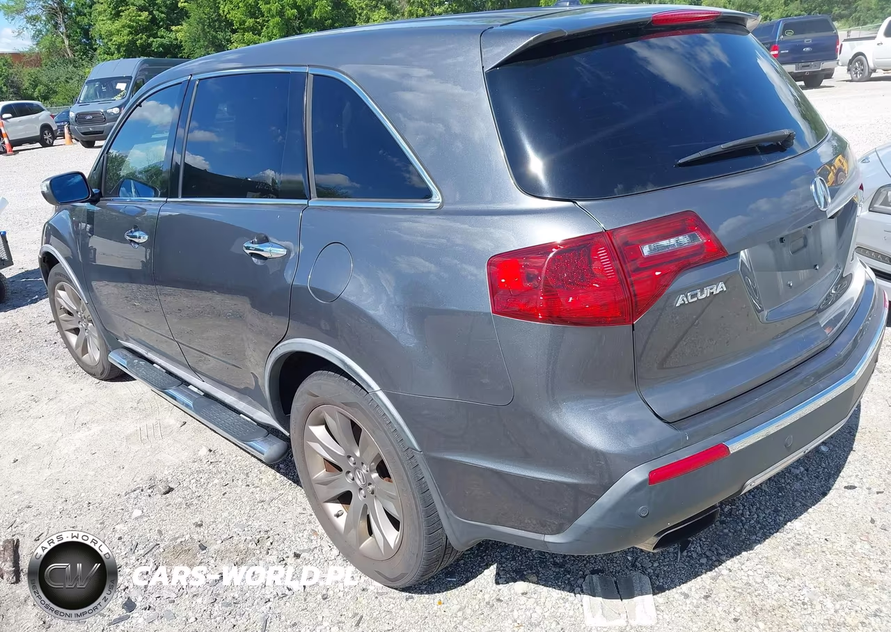 2010 Acura Mdx Advance Package VIN:2HNYD2H71AH502060 - 3