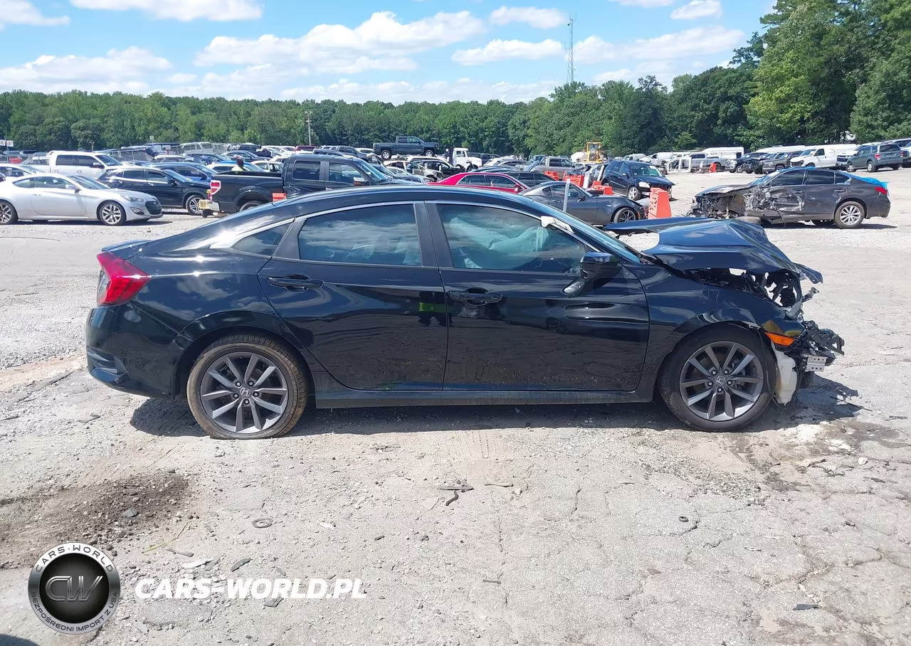 2020 Honda Civic Ex VIN:19XFC1F33LE006721 - 13