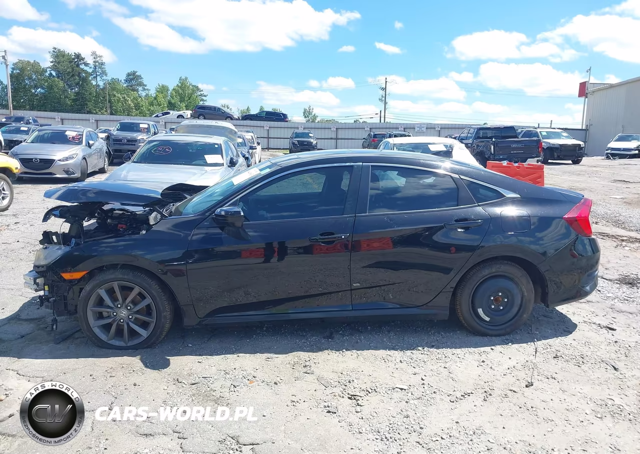 2020 Honda Civic Ex VIN:19XFC1F33LE006721 - 14