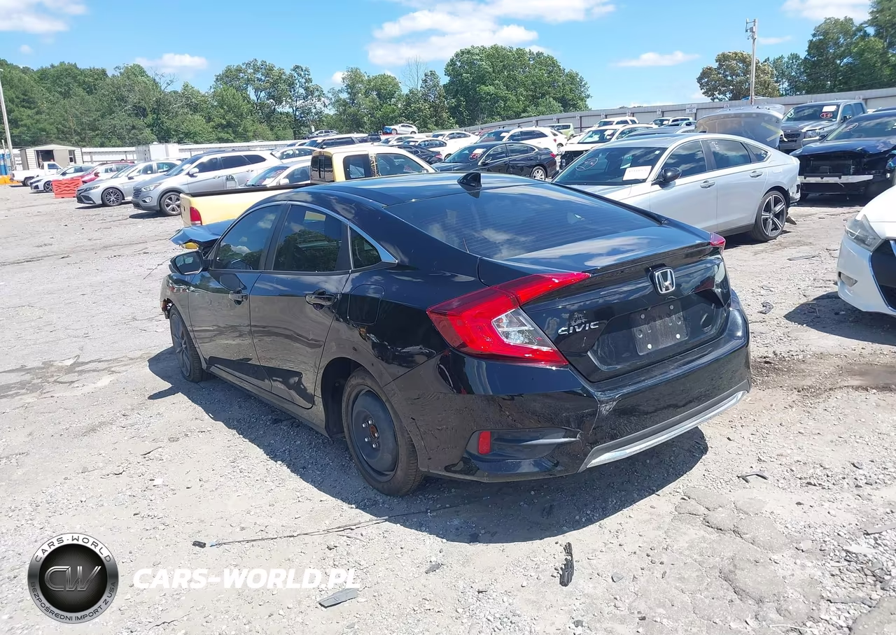 2020 Honda Civic Ex VIN:19XFC1F33LE006721 - 3