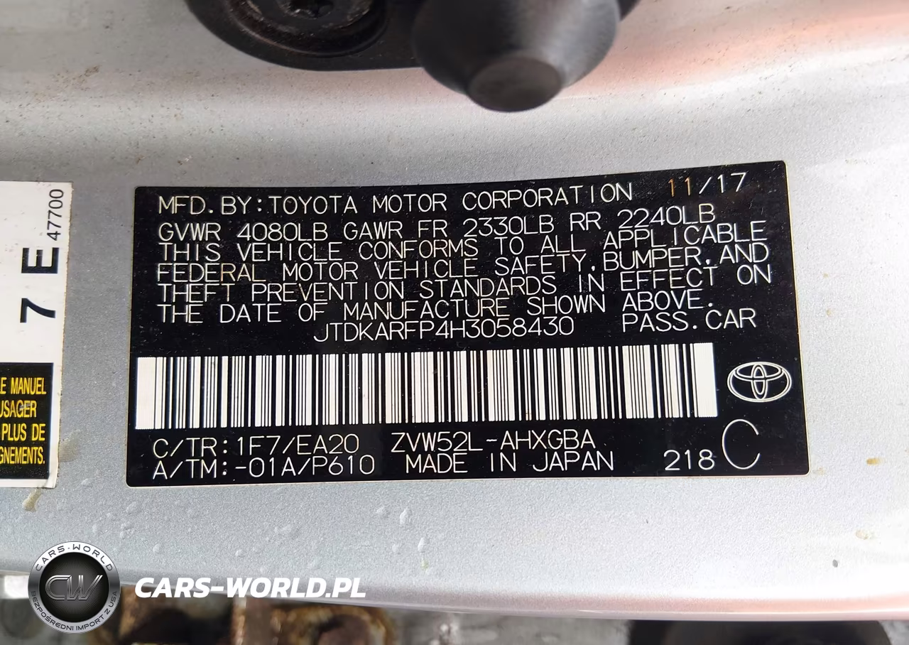 2017 Toyota Prius Prime Premium VIN:JTDKARFP4H3058430 - 9