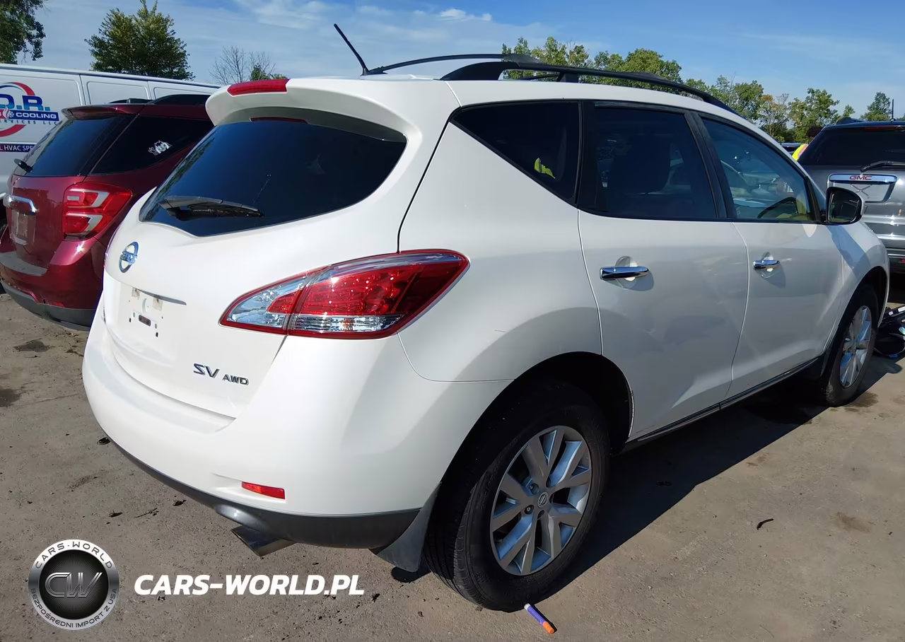 2012 Nissan Murano Sv VIN:JN8AZ1MW7CW238223 - 4