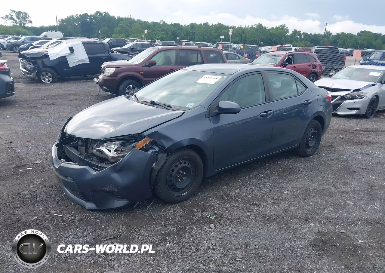 2014 Toyota Corolla Le VIN:2T1BURHE0EC164542 - 2