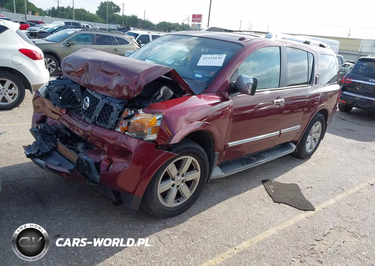 2012 Nissan Armada Platinum VIN:5N1AA0NE5CN609500 - 2