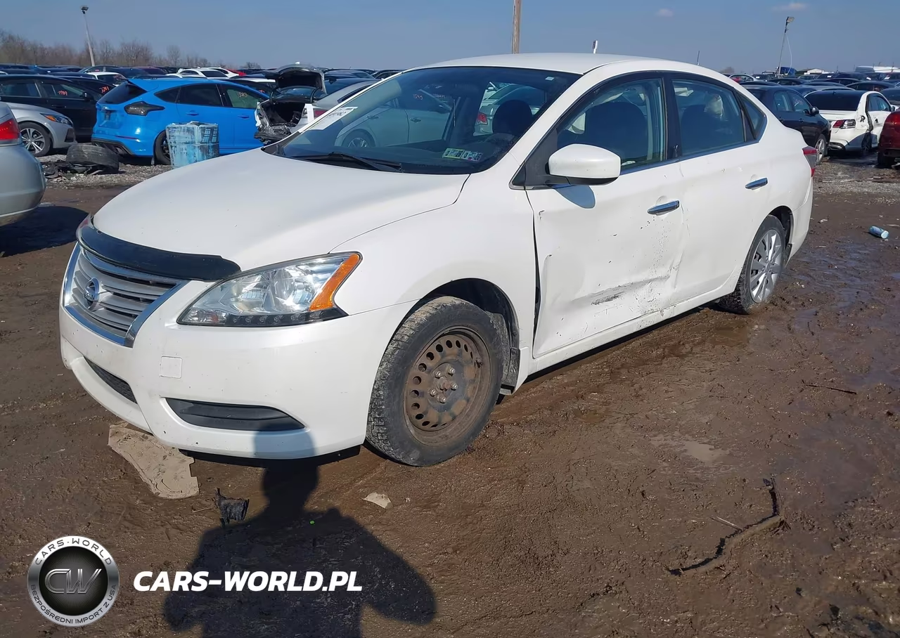 2014 Nissan Sentra Fe+ S-Fe+ Sv-S-Sl-Sr-Sv VIN:3N1AB7AP2EL664283 - 2