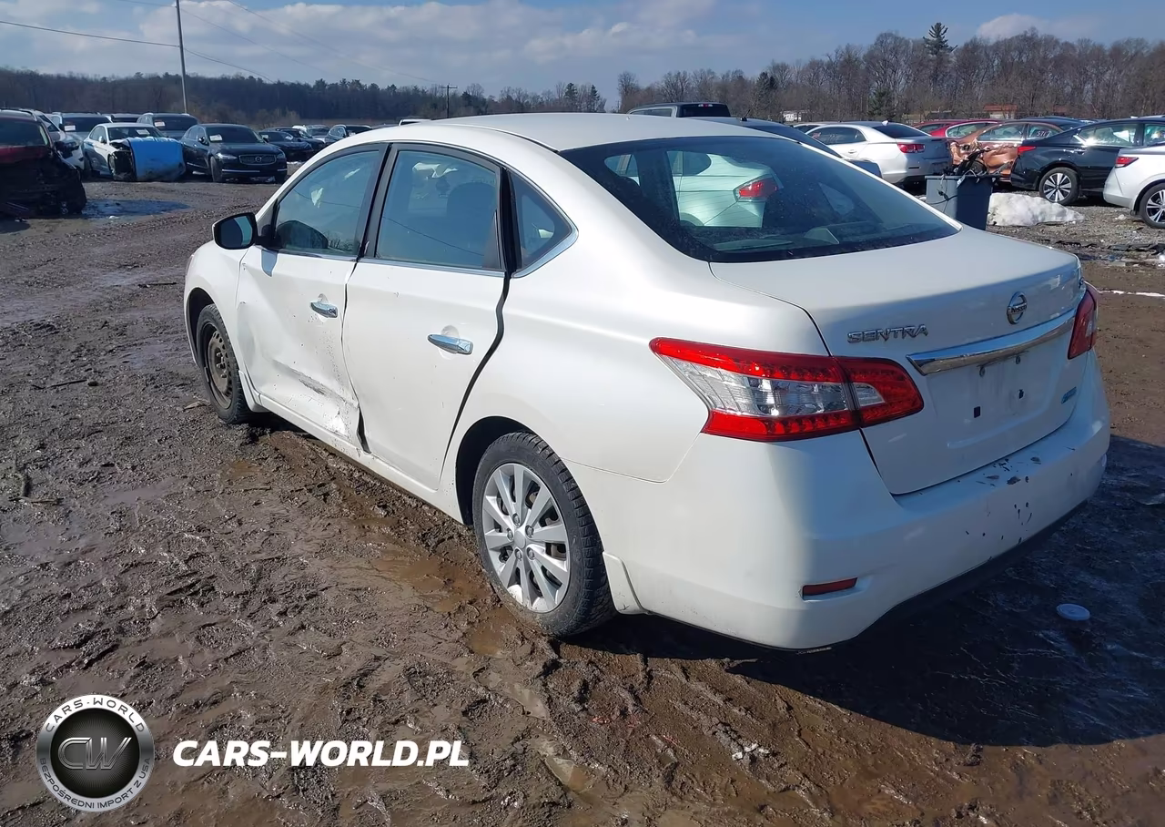 2014 Nissan Sentra Fe+ S-Fe+ Sv-S-Sl-Sr-Sv VIN:3N1AB7AP2EL664283 - 3