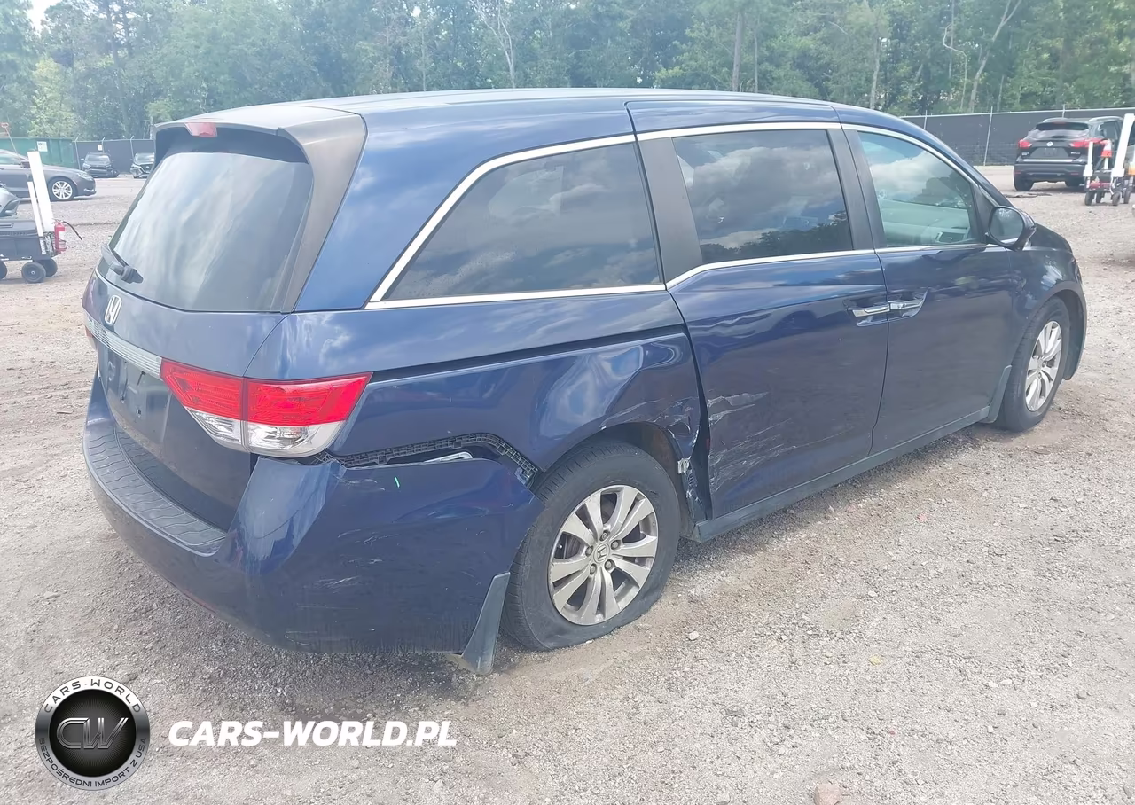 2014 Honda Odyssey Ex VIN:5FNRL5H42EB101584 - 4