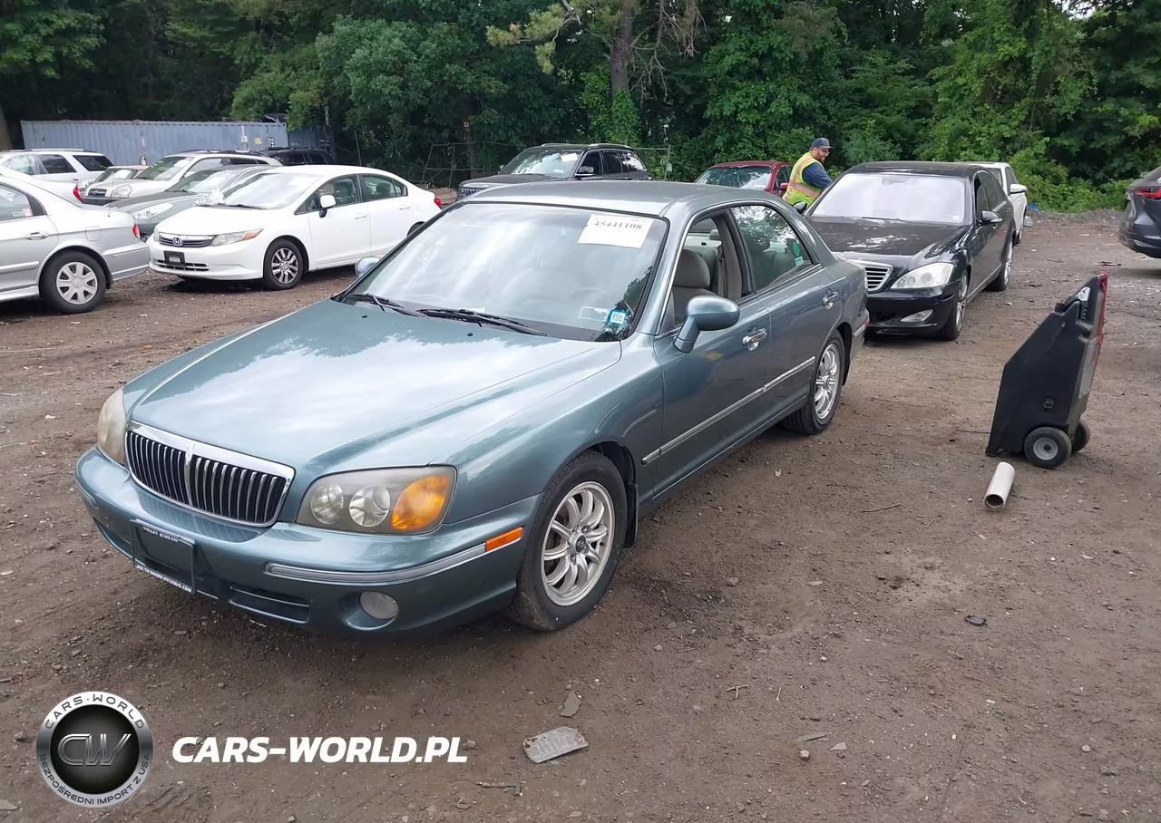 2002 Hyundai Xg350 L VIN:KMHFU45E12A180897 - 2