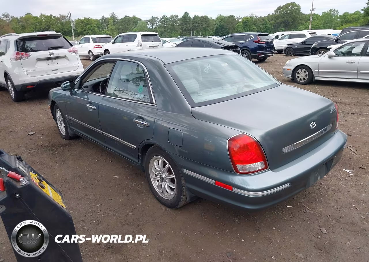 2002 Hyundai Xg350 L VIN:KMHFU45E12A180897 - 3