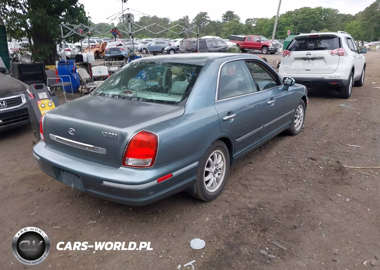 2002 Hyundai Xg350 L VIN:KMHFU45E12A180897 - 4