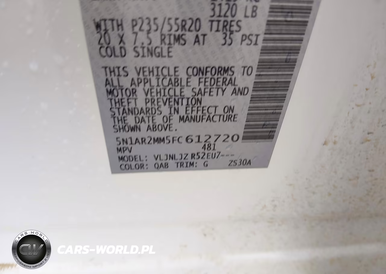 2015 Nissan Pathfinder Platinum VIN:5N1AR2MM5FC612720 - 9