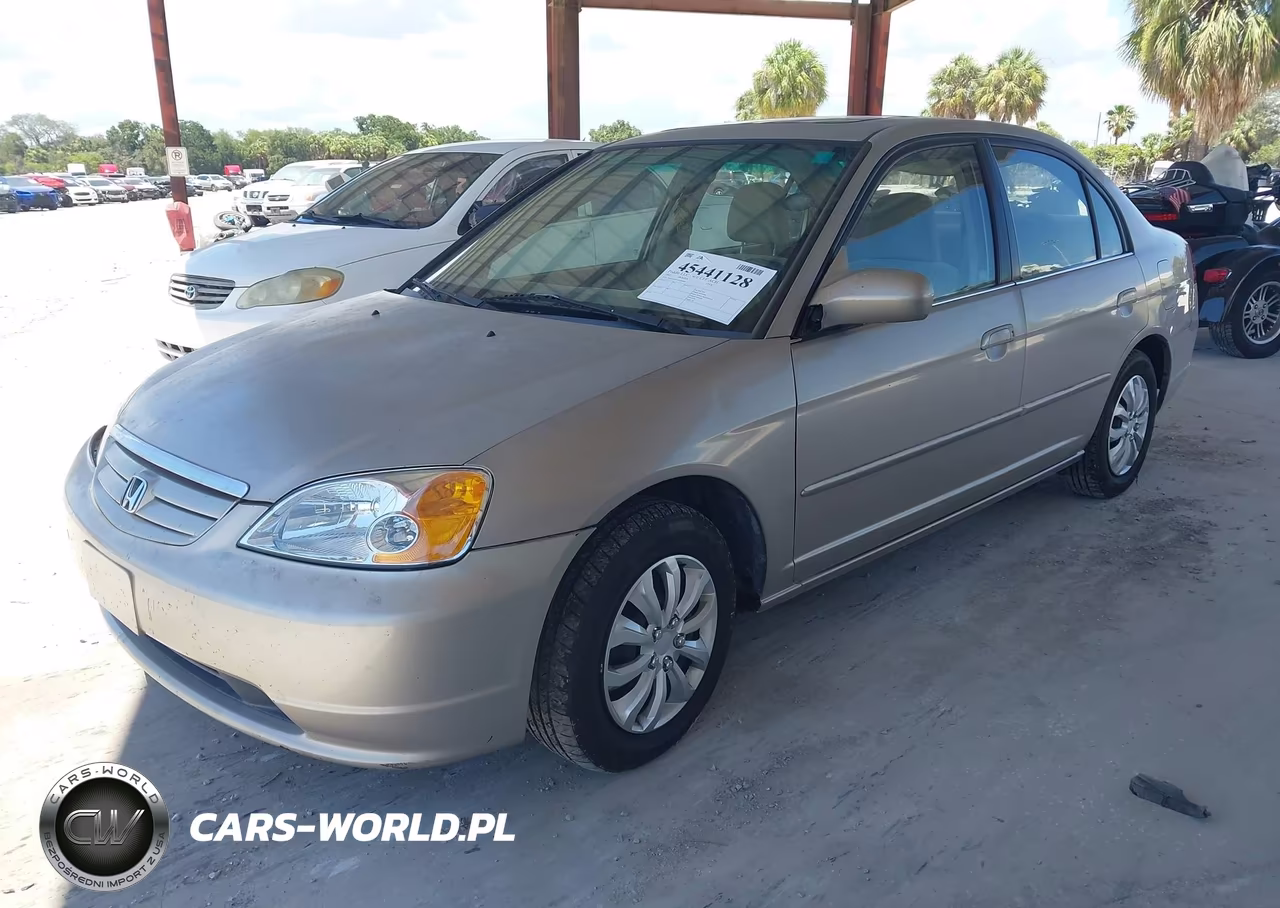 2002 Honda Civic Ex VIN:2HGES26772H509695 - 2