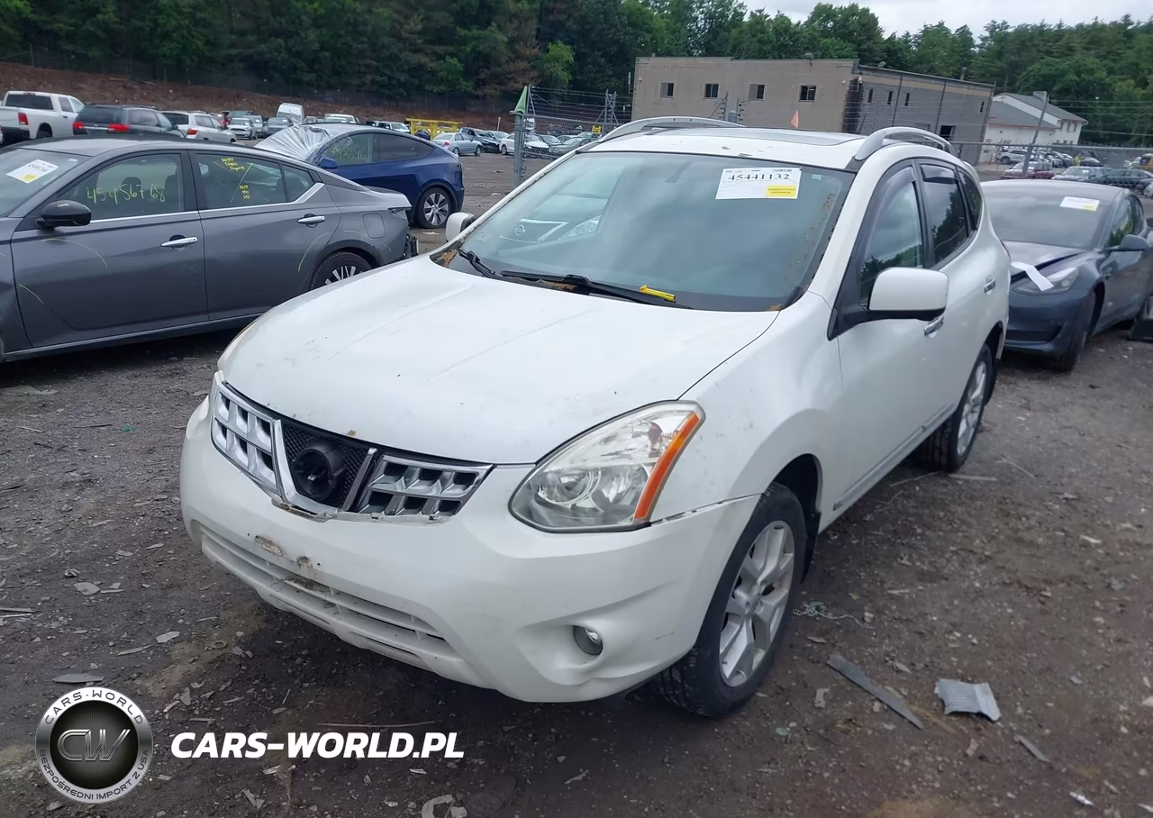 2013 Nissan Rogue Sv W-Sl Pkg VIN:JN8AS5MV1DW648990 - 2