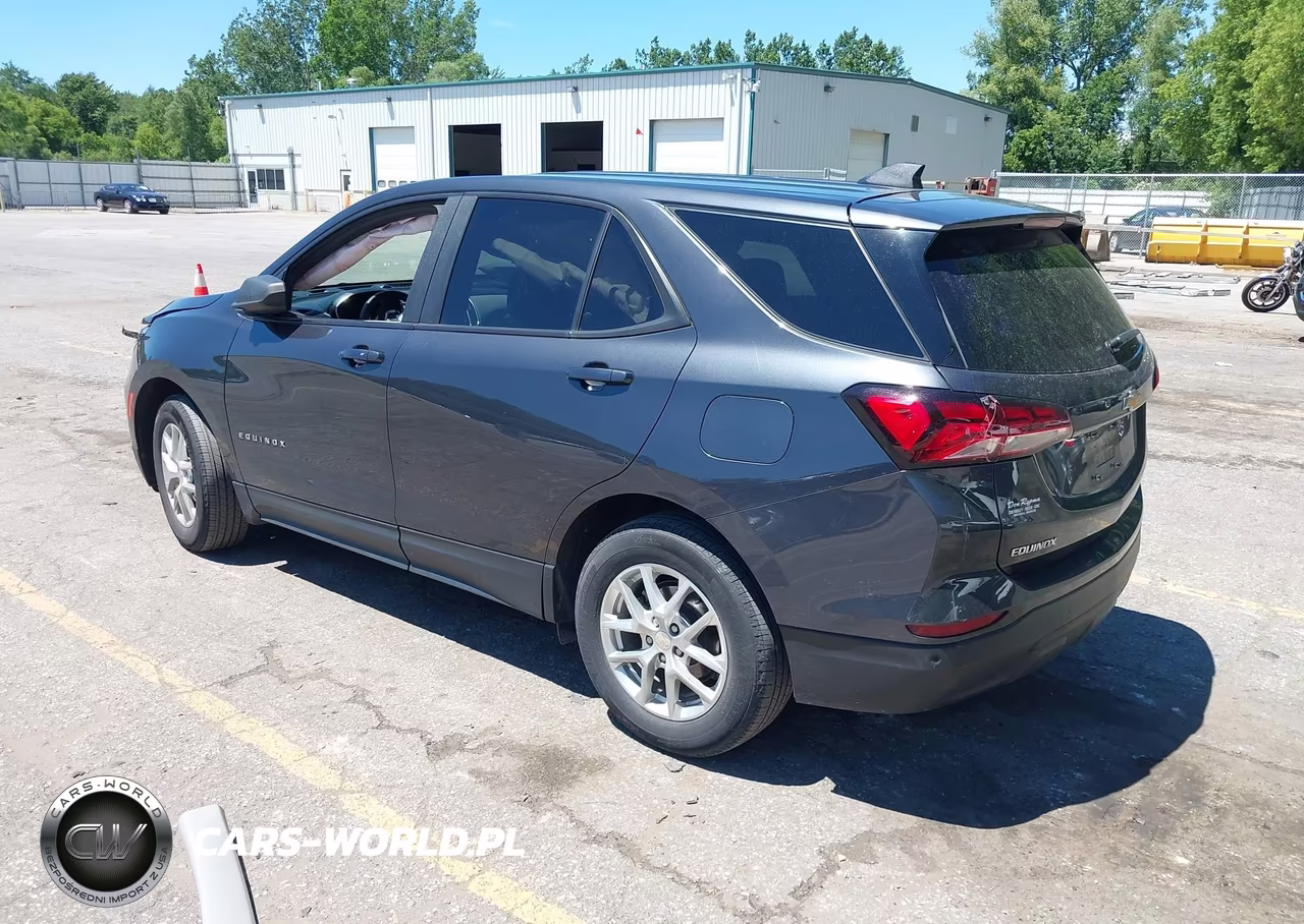 2022 Chevrolet Equinox Fwd Ls VIN:3GNAXHEV5NS179436 - 3