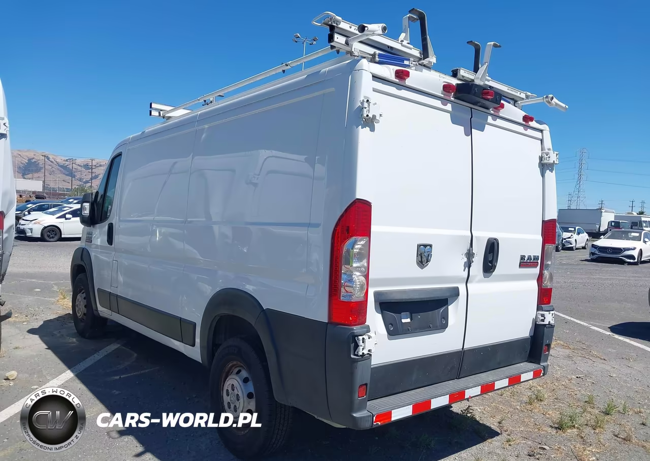 2019 Ram Promaster 1500 Low Roof 136 Wb VIN:3C6TRVAGXKE511955 - 3