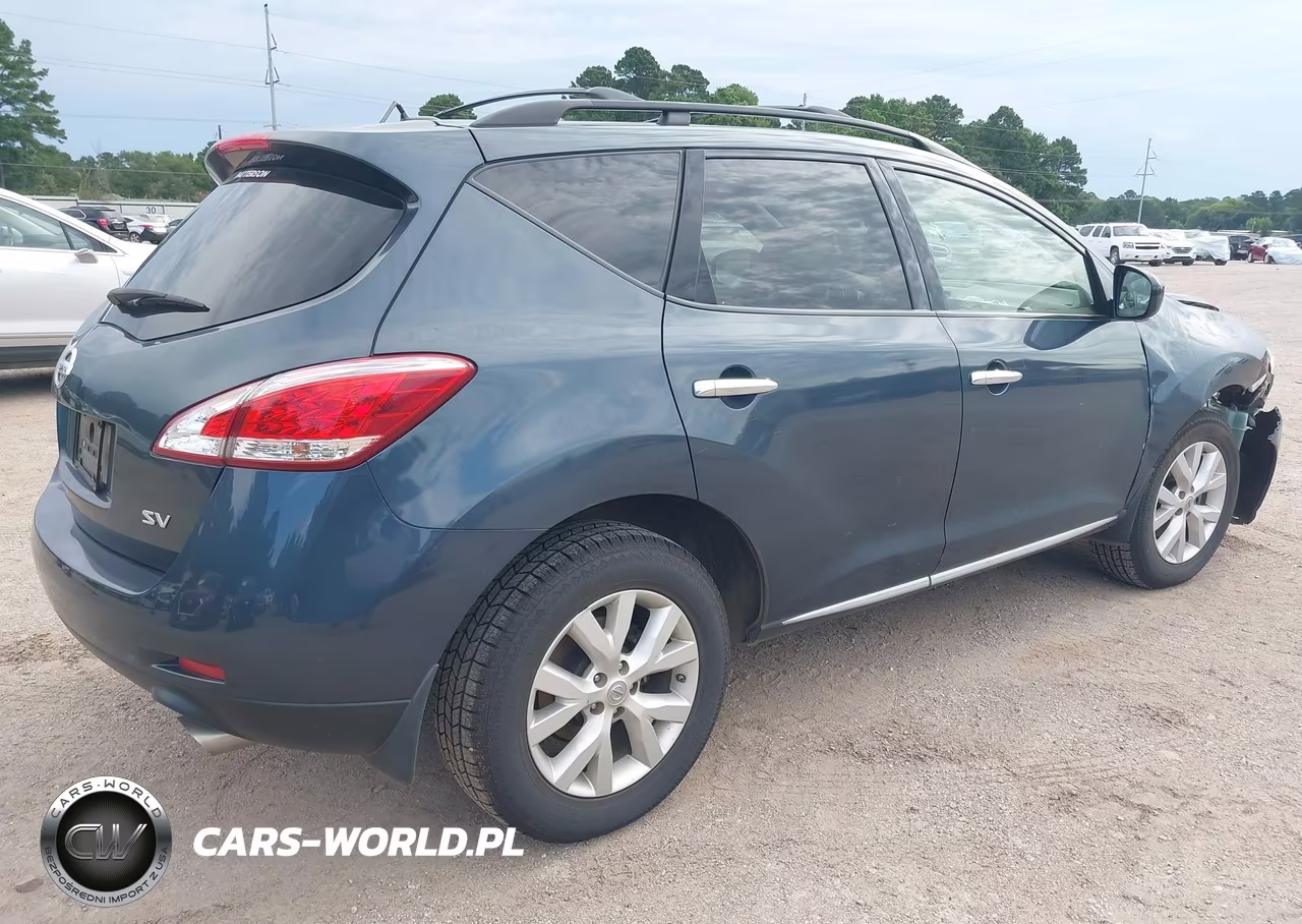 2014 Nissan Murano Sv VIN:JN8AZ1MU2EW409882 - 4