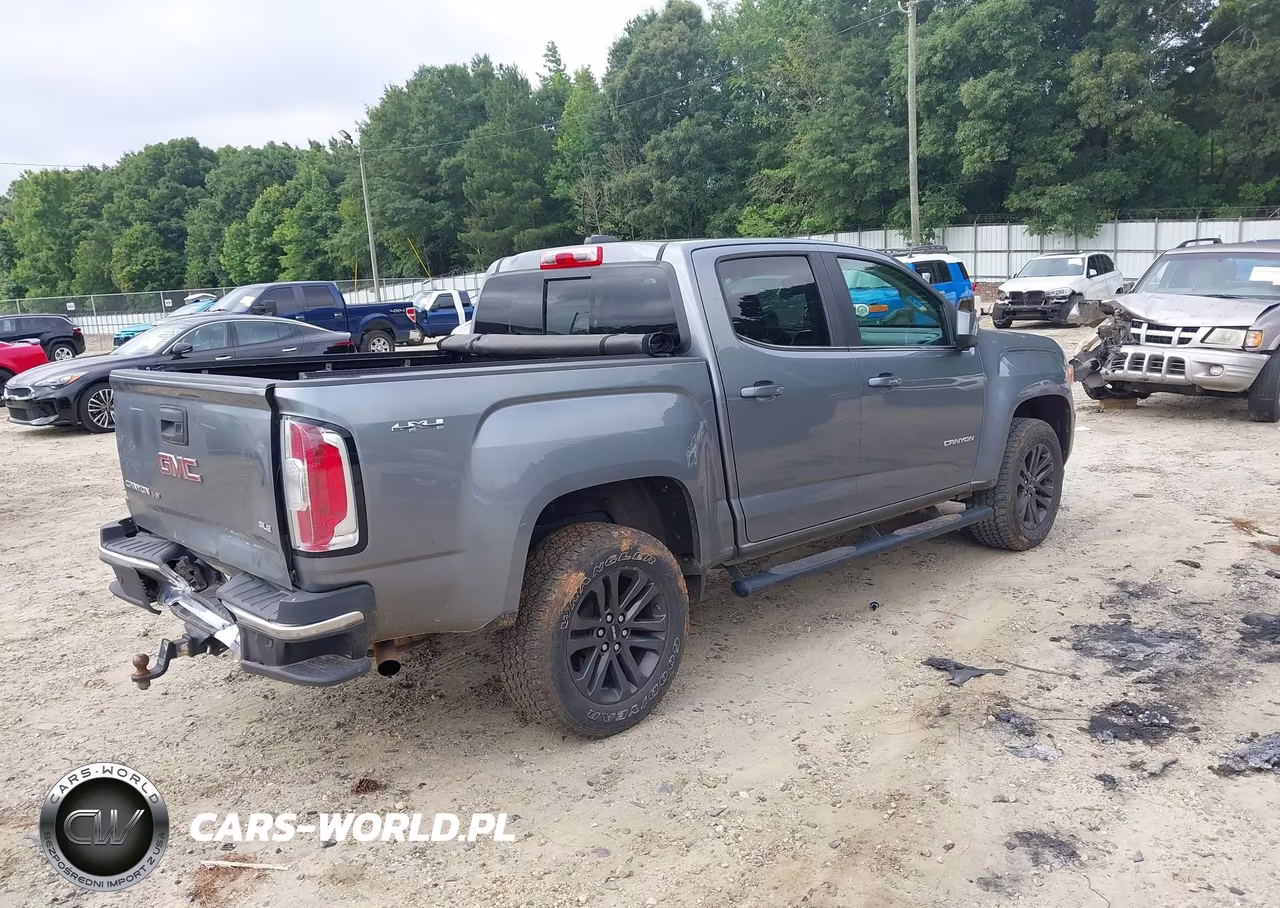 2019 GMC Canyon Sle VIN:1GTG6CEN2K1353744 - 4
