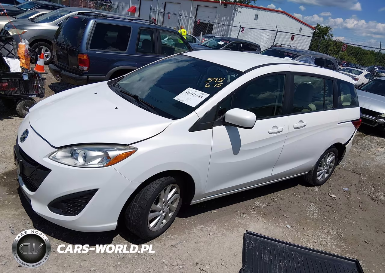 2012 Mazda 5 VIN:JM1CW2BL2C0115931 - 2