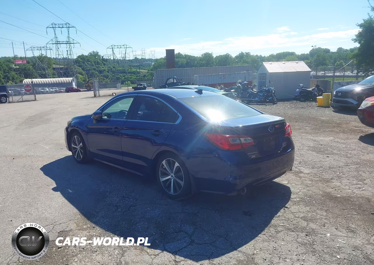 2016 Subaru Legacy 2.5I Limited VIN:4S3BNAN67G3018291 - 3